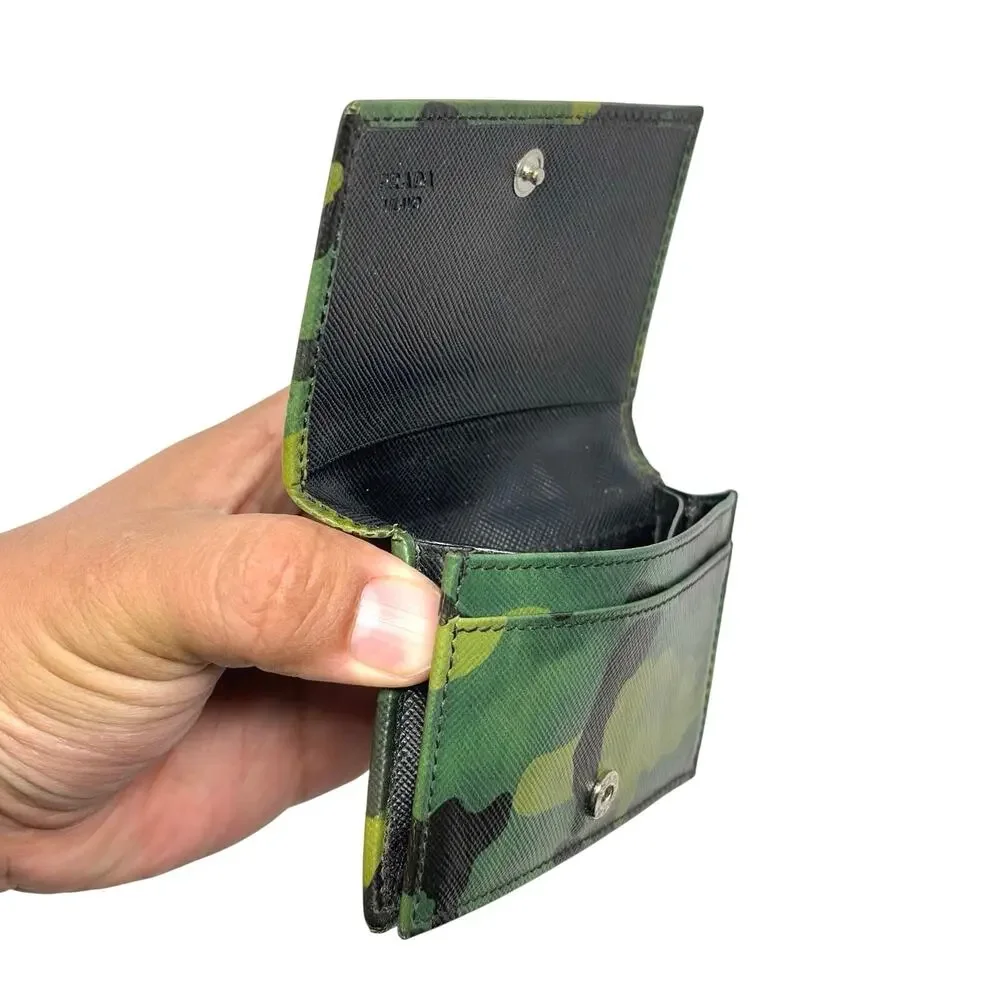 Prada Archive Camo Wallet